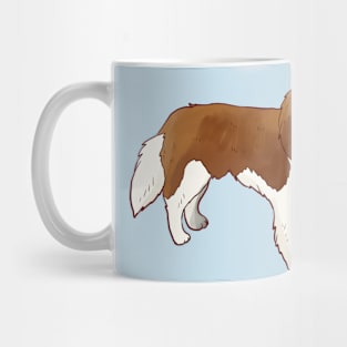 Cute king charles spaniel illustration Mug